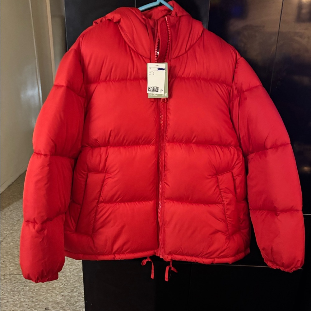 Red Puffer Jacket